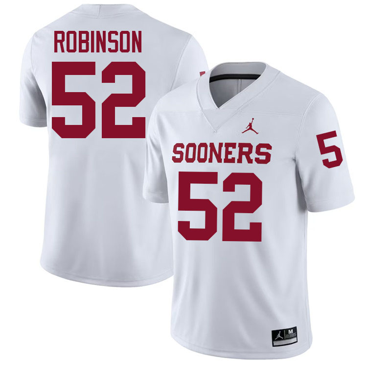 Tyrese Robinson Oklahoma Sooners Jersey,Oklahoma Sooners Football Uniforms,Jersey-White